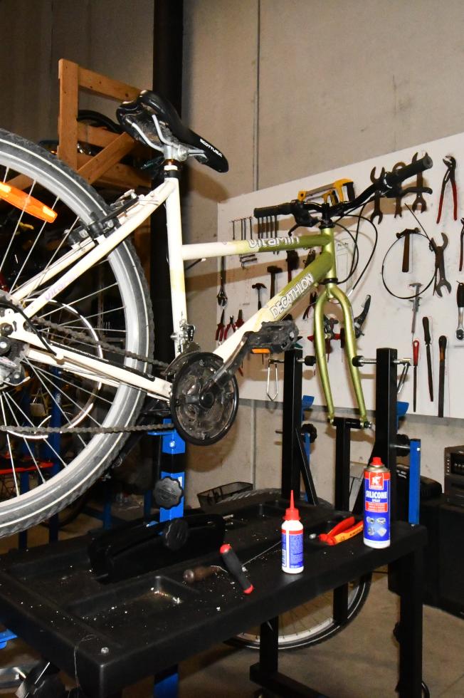 L'atelier vélos du CPAS